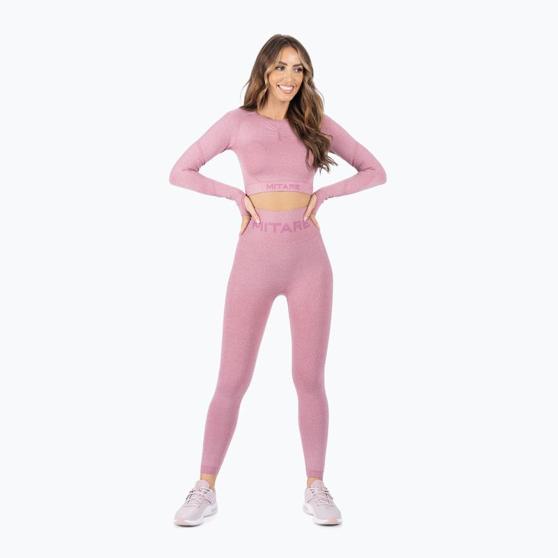 Women's MITARE Push Up Max leggings pink K001 2