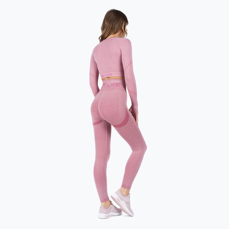 Women's MITARE Push Up Max leggings pink K001 3