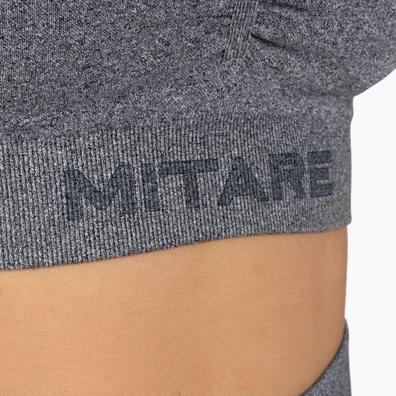 MITARE Push Up Max fitness bra dark grey K002 4