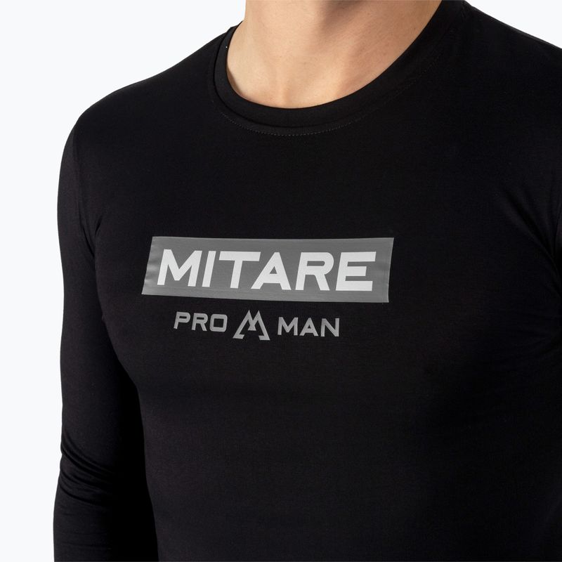 MITARE PRO men's longsleeve T-shirt black K094 4