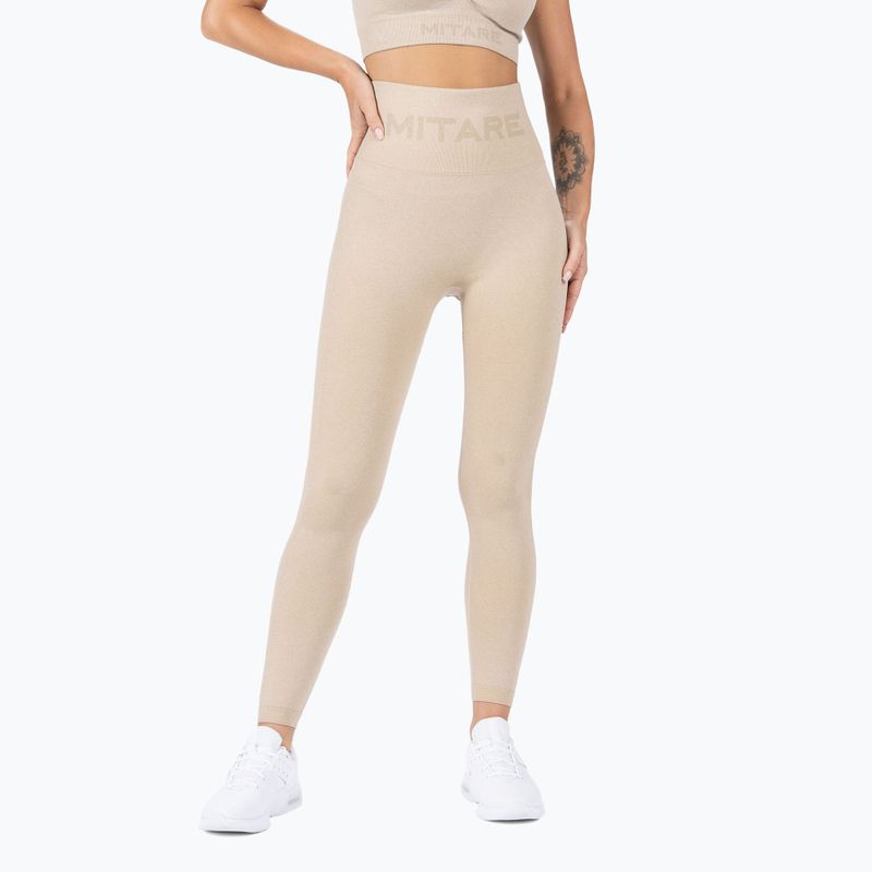 MITARE Push Up Max women's leggings beige K001