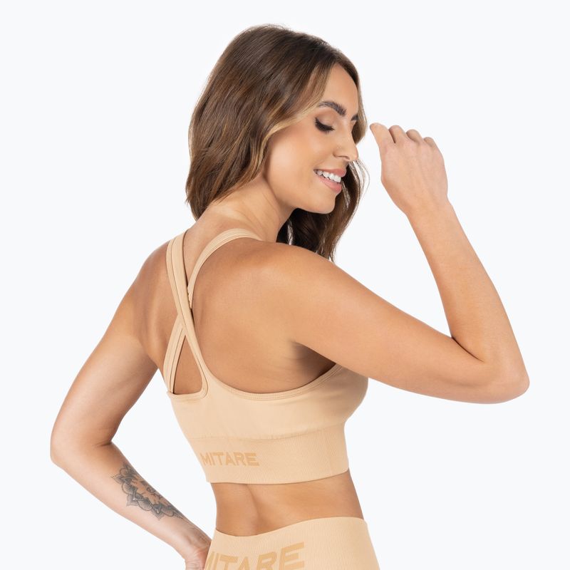 MITARE Sunny beige fitness bra K114 3