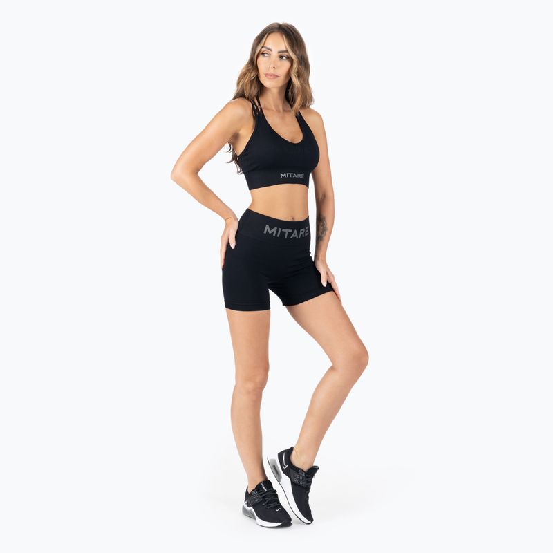 Women's MITARE Push Up Sunny training shorts black K115 2