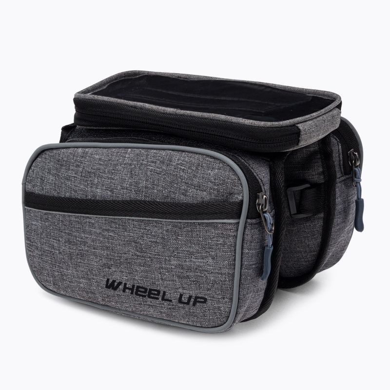 Wheel Up bicycle frame bag grey 13507 2