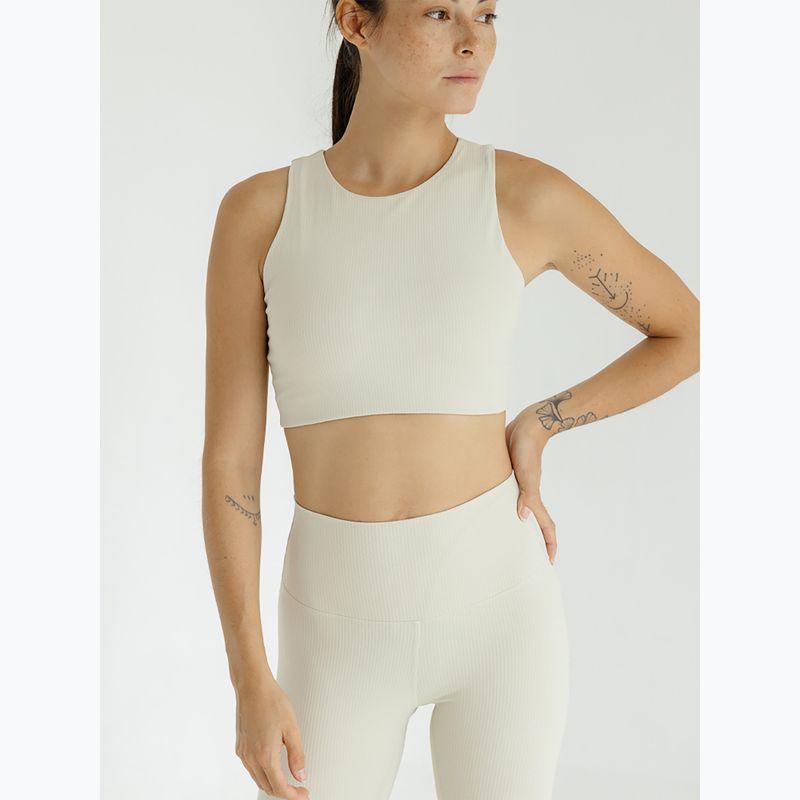 Women's Yoga Top JOYINME Pulse Ribbed buttercream 4