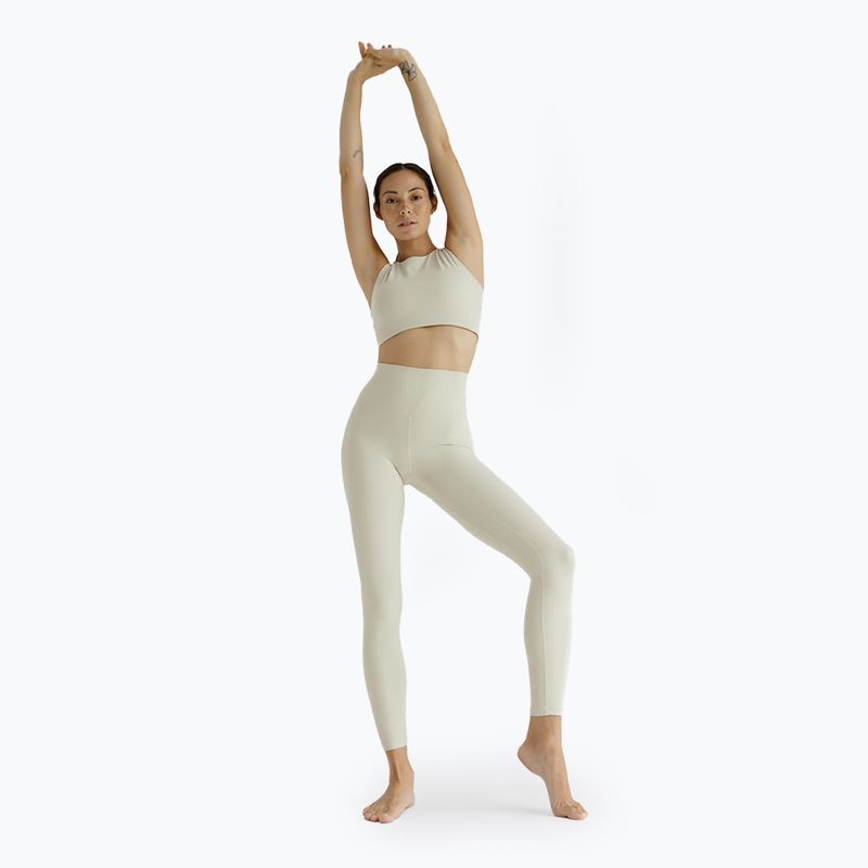 Women's yoga leggings JOYINME Unity Ribbed 7/8 buttercream 2