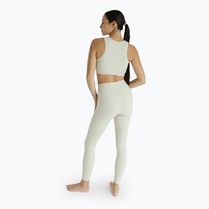 Women's yoga leggings JOYINME Unity Ribbed 7/8 buttercream 3