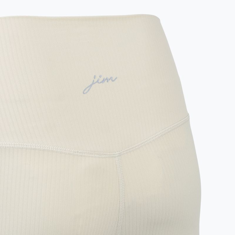 Women's yoga leggings JOYINME Unity Ribbed 7/8 buttercream 10