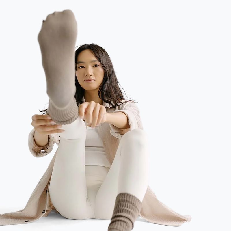 Women's socks JOYINME Ground Yourself taupe brown 3