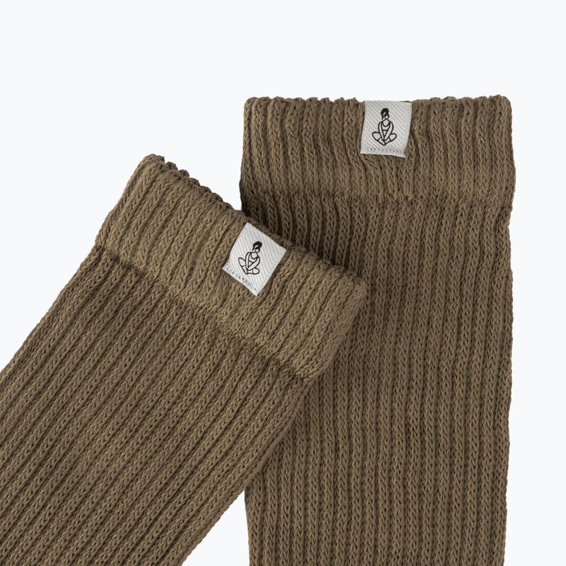 Women's socks JOYINME Ground Yourself taupe brown 4