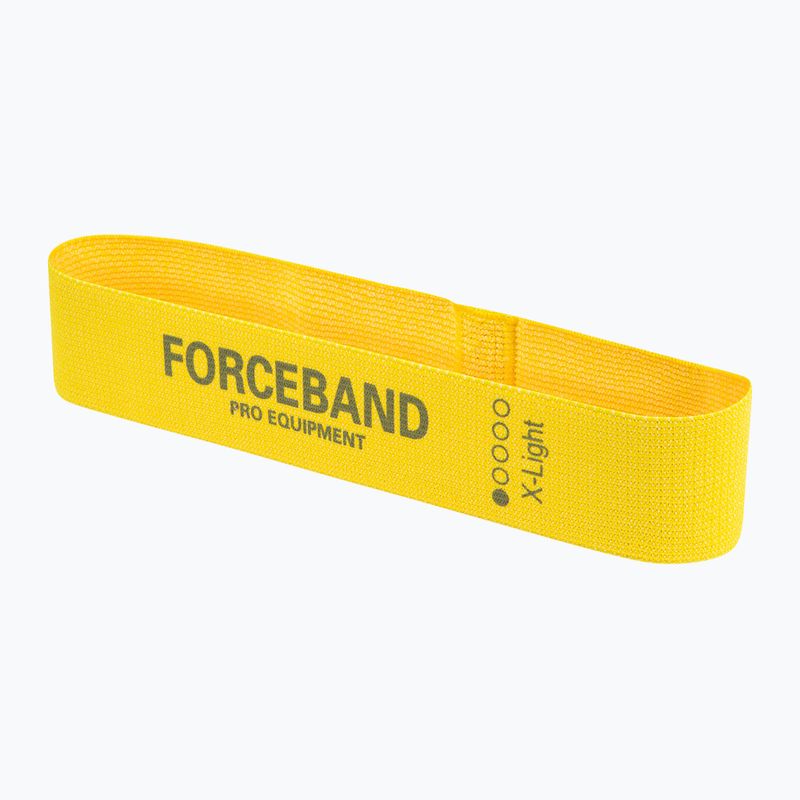 FORCEBAND Mini Band exercise fabric tape set 5 pcs. + E-BOOK multicolour 3
