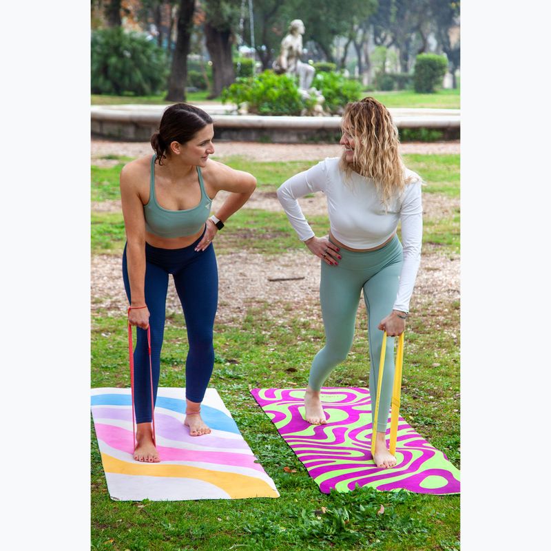 FORCEBAND Mini Band exercise fabric tape set 5 pcs. + E-BOOK multicolour 12