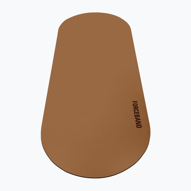 Yoga mat FORCEBAND PU Cinnamon 5 mm cinnamon