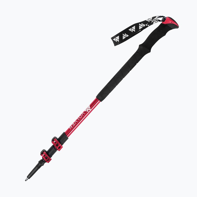 Trekking poles Volven Adevnture Pro red 2