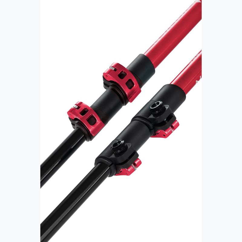 Trekking poles Volven Adevnture Pro red 4