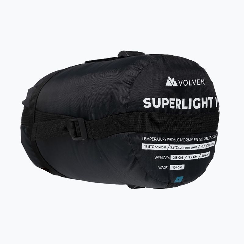 Sleeping bag Volven Superlight II 215 cm/left blue 5