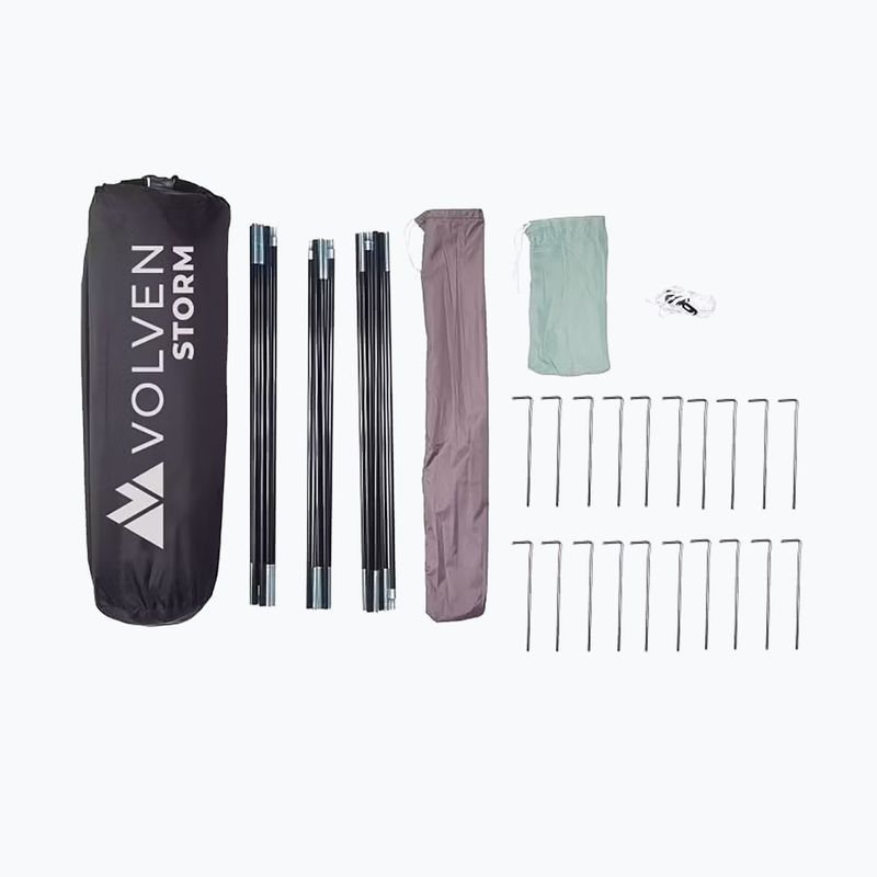 3-person trekking tent Volven Storm green 5