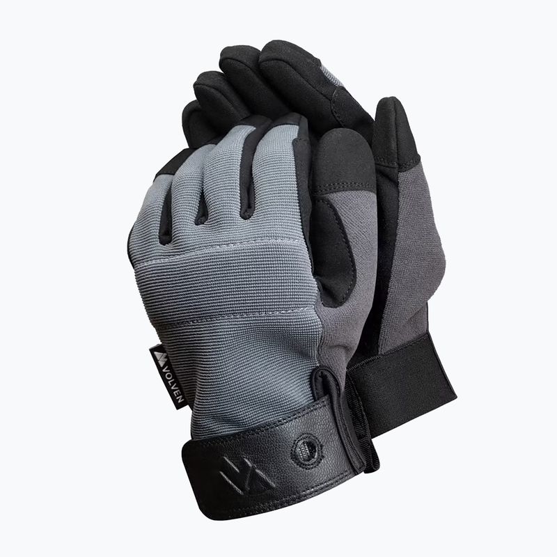 Climbing gloves Volven Ferrata gray 2
