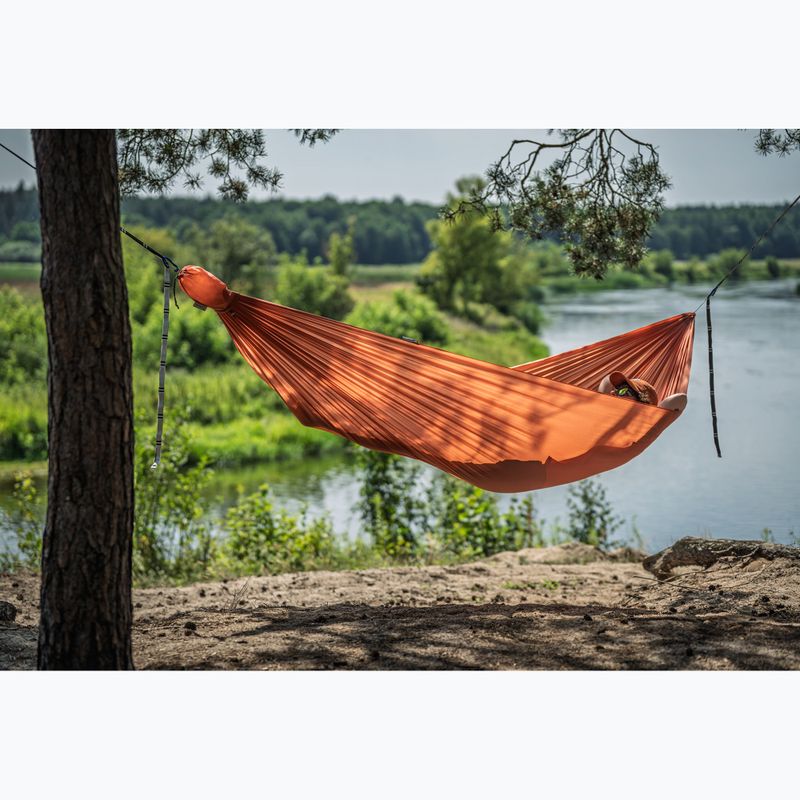 Travel hammock Lesovik Vivid terra rosa 2
