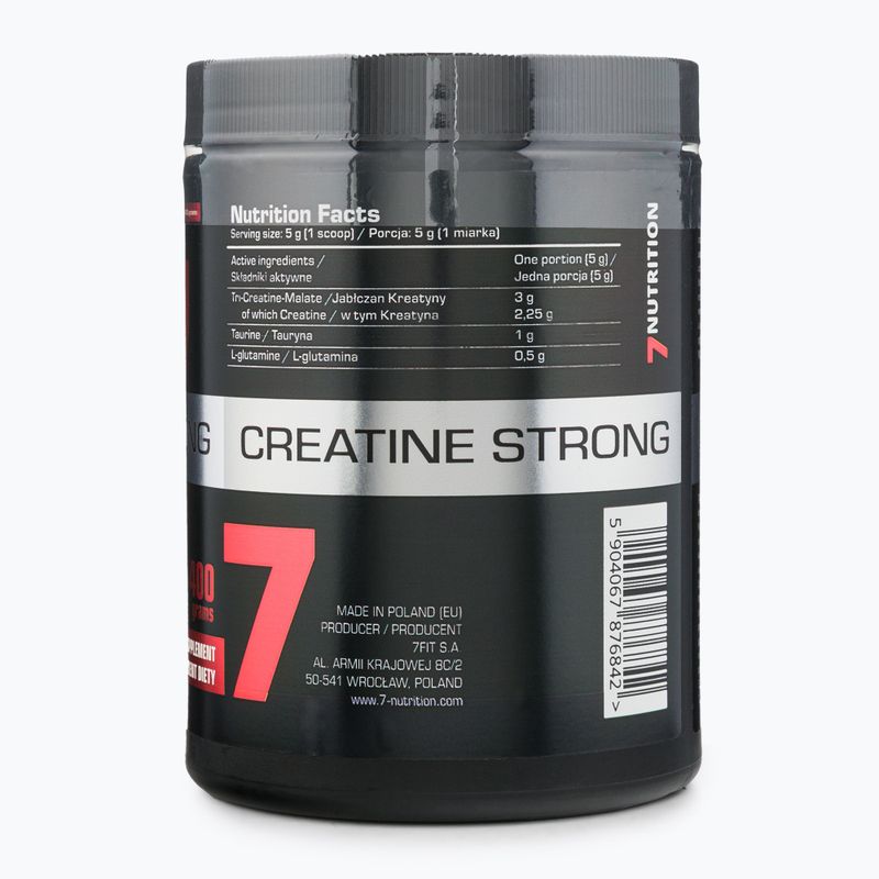 7Nutrition Strong creatine 400g orange 7NU76828-O 3
