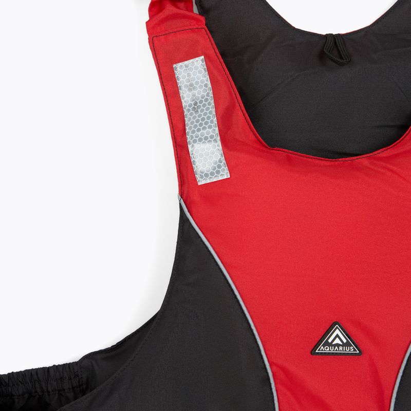 Aquarius safety vest black/red 3