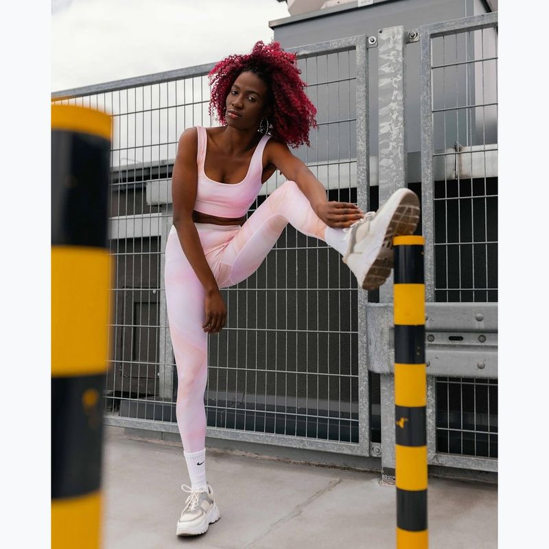 Women's leggings Chiara Wear Penny salmon lines 4