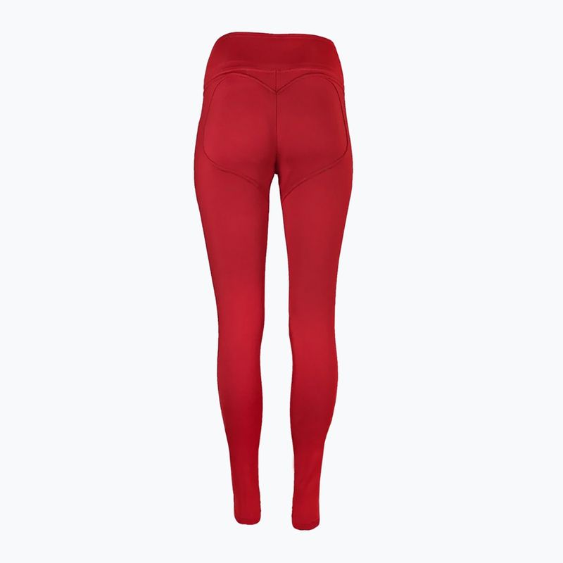 Women's leggings Chiara Wear Push Up red 2