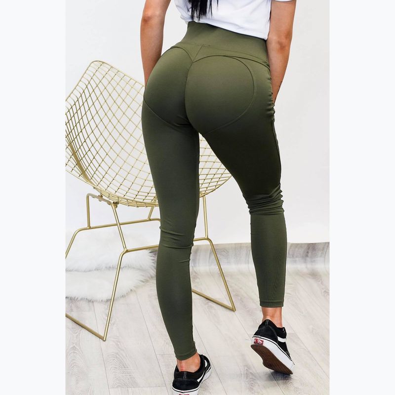Women's leggings Chiara Wear Push Up khaki 2