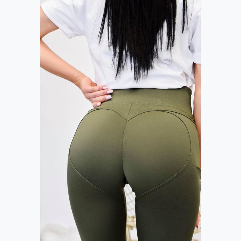 Women's leggings Chiara Wear Push Up khaki 4