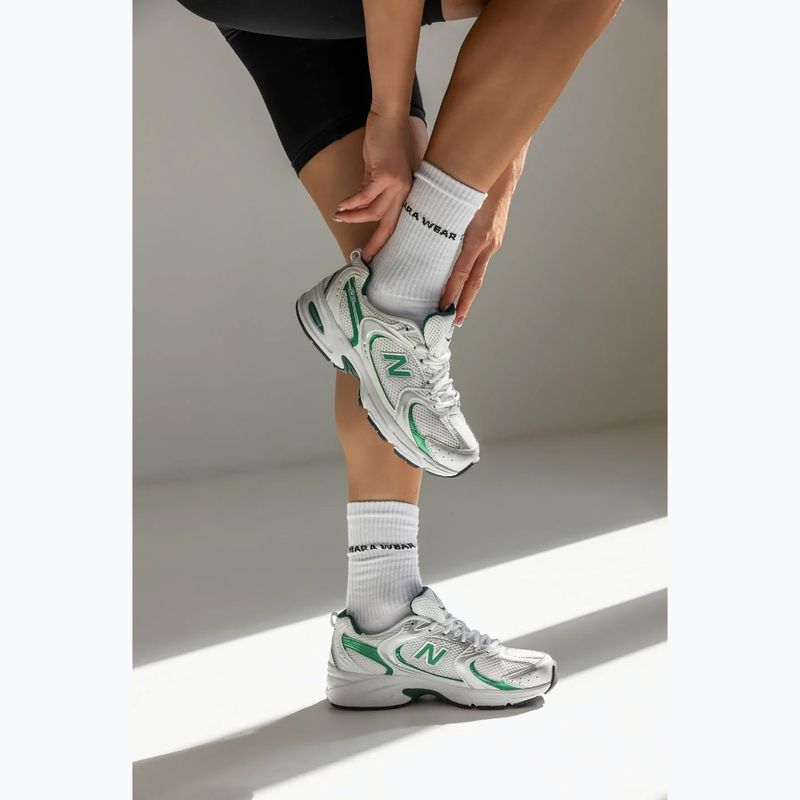 Chiara Wear white socks 3