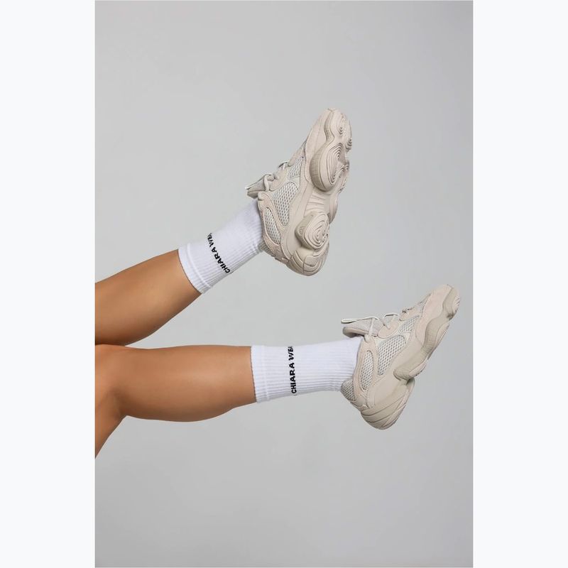 Chiara Wear white socks 7