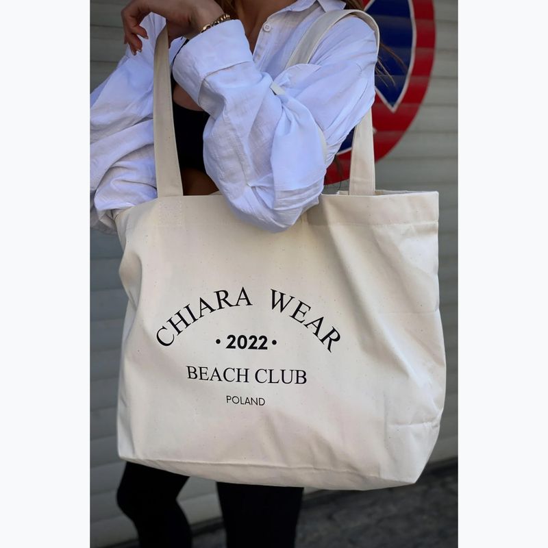 Chiara Wear Beach Club Tote ecru bag 7
