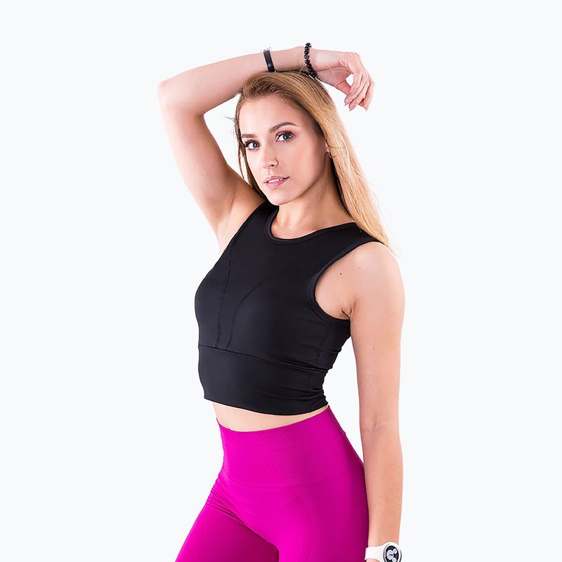 Women's workout top 2skin Studio Black 2S-61190 4