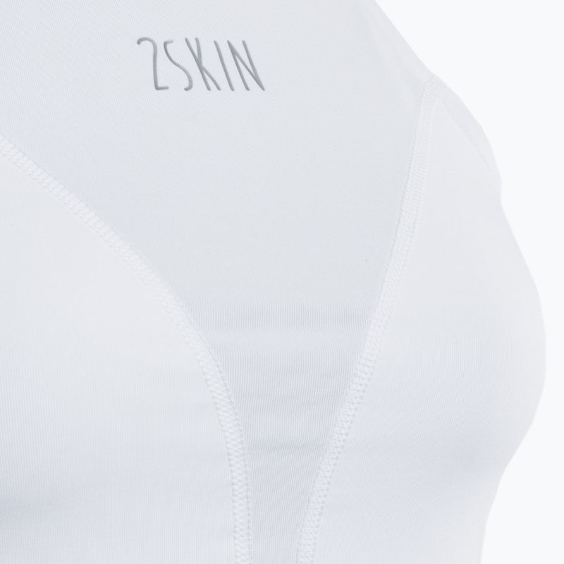 Women's training top 2skin Crop Top White 2S-61305 3
