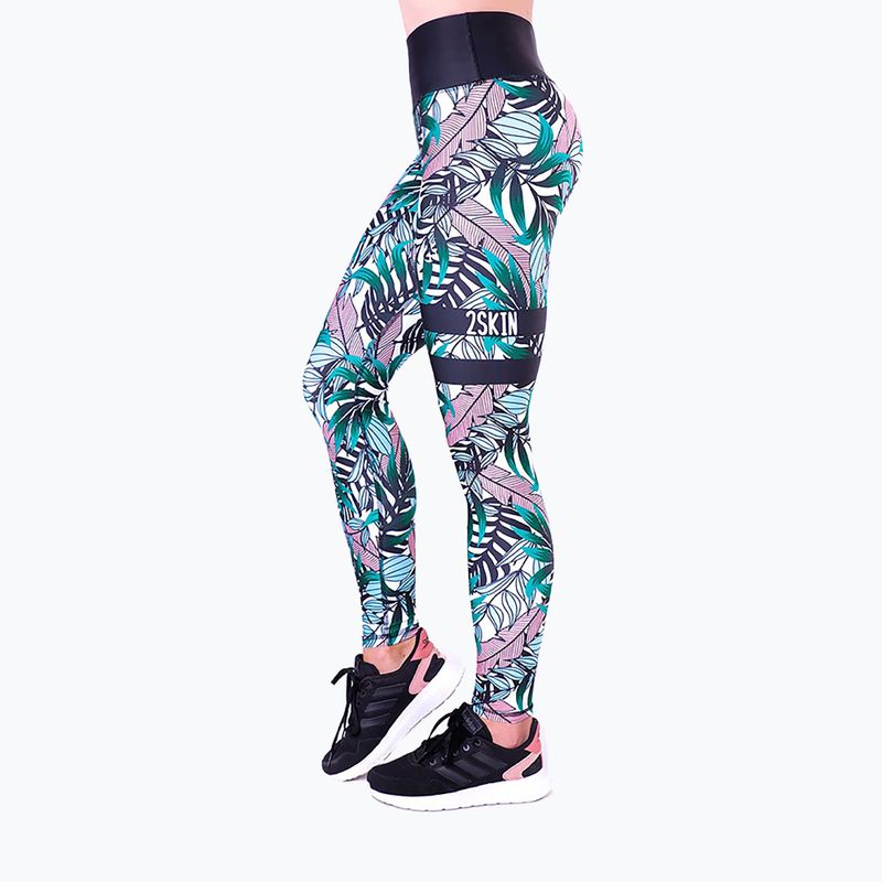 Women's training leggings 2skin Borneo colour 2S-62852 6