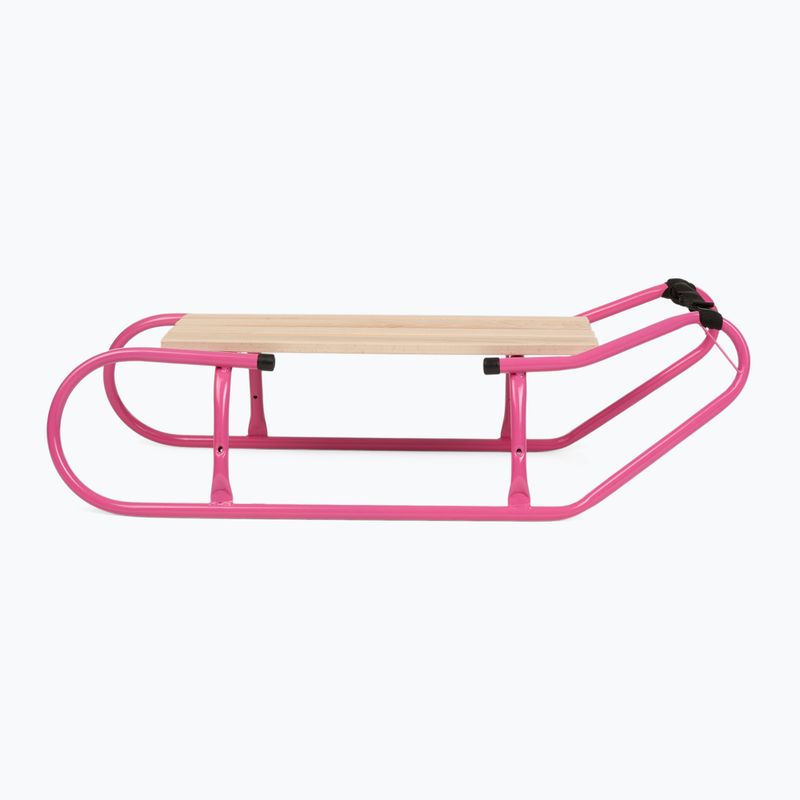 Metal sled HUMBAKA pink 3