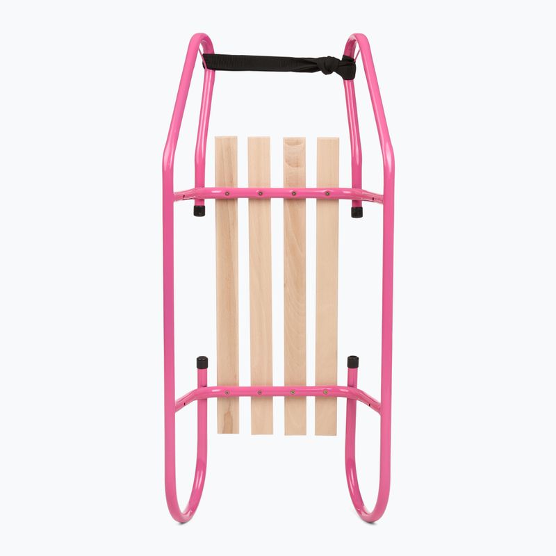 Metal sled HUMBAKA pink 5