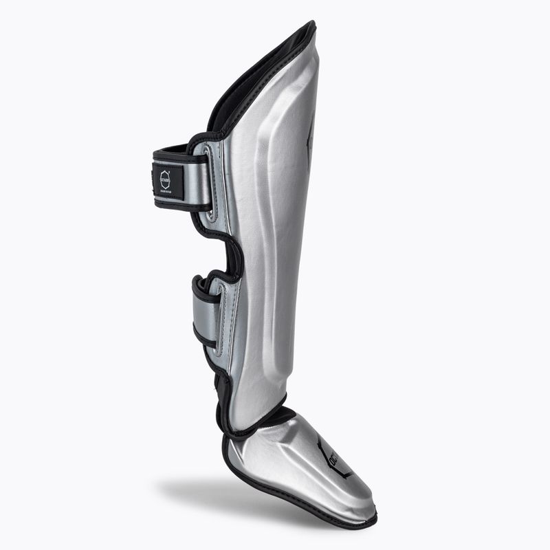 Octagon shin guards silver 2