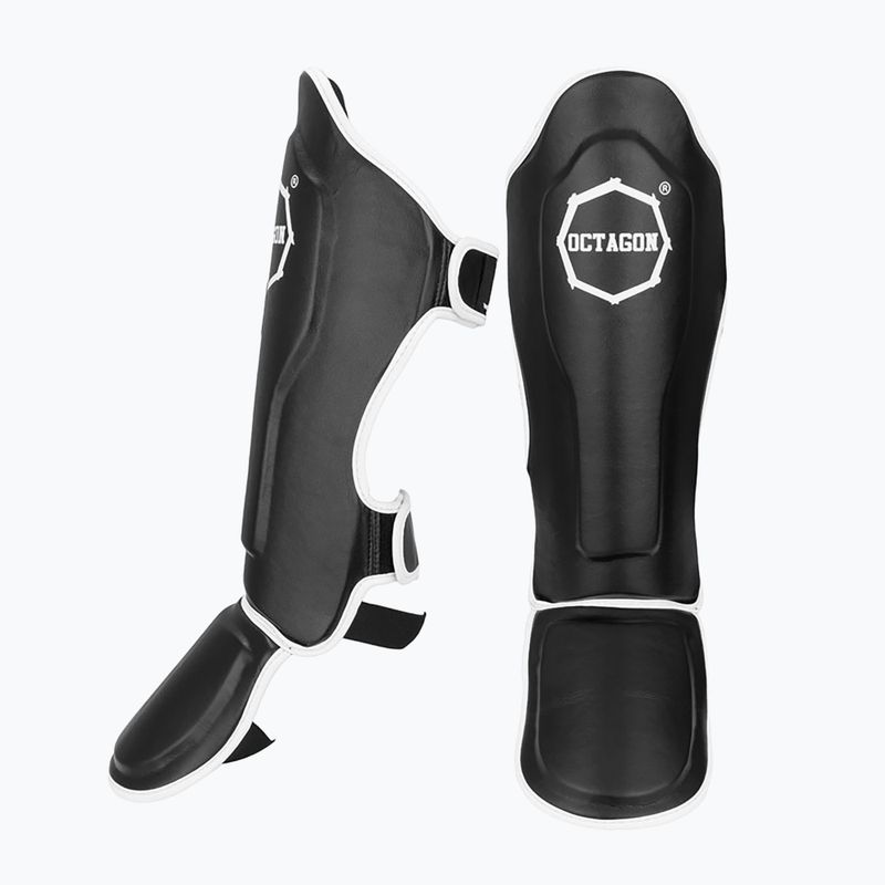 Octagon Light black tibia and foot protectors 2