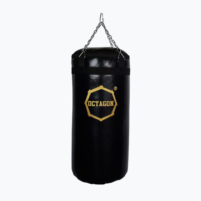 Octagon Carbon boxing bag 90 x 45 cm black