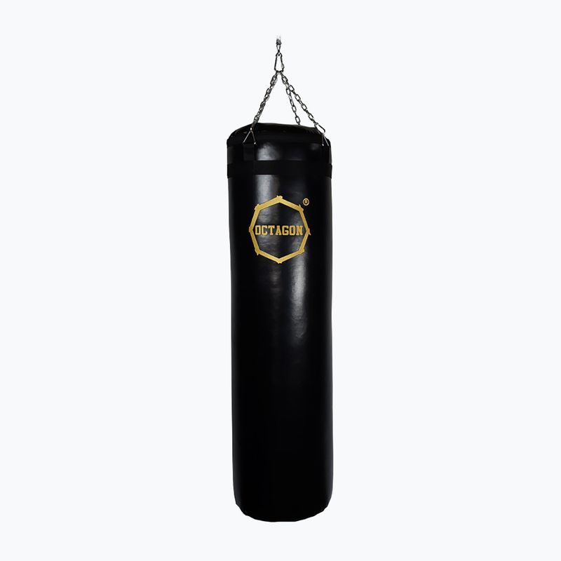 Octagon Carbon boxing bag 160 x 45 cm black