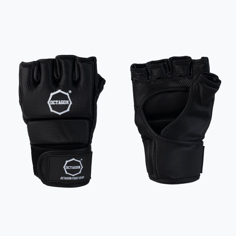 Octagon Kevlar MMA grappling gloves black 3