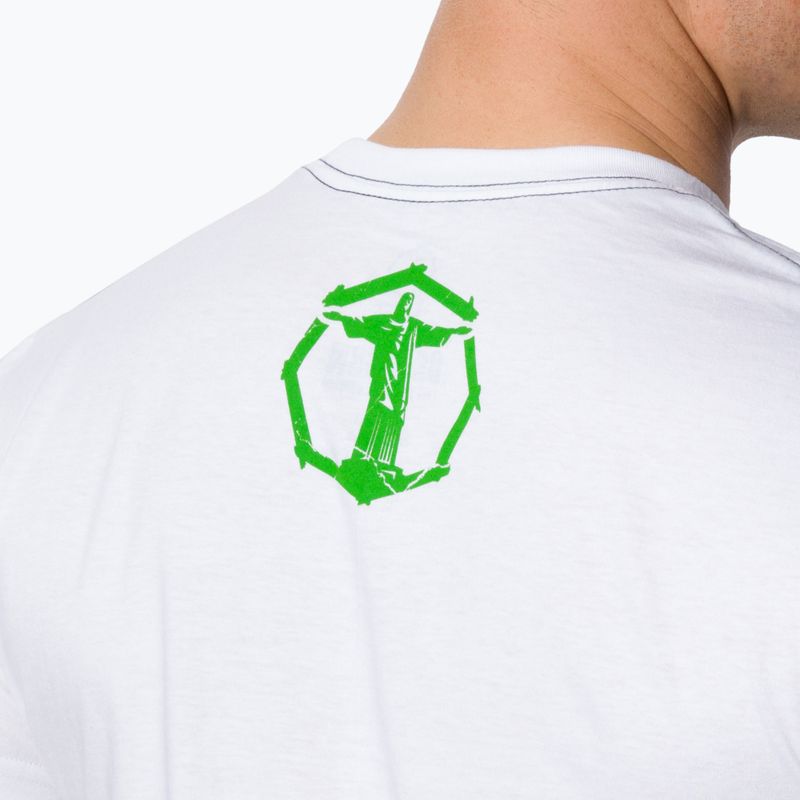 Octagon Brazilian Jiu Jitsu men's t-shirt white 3