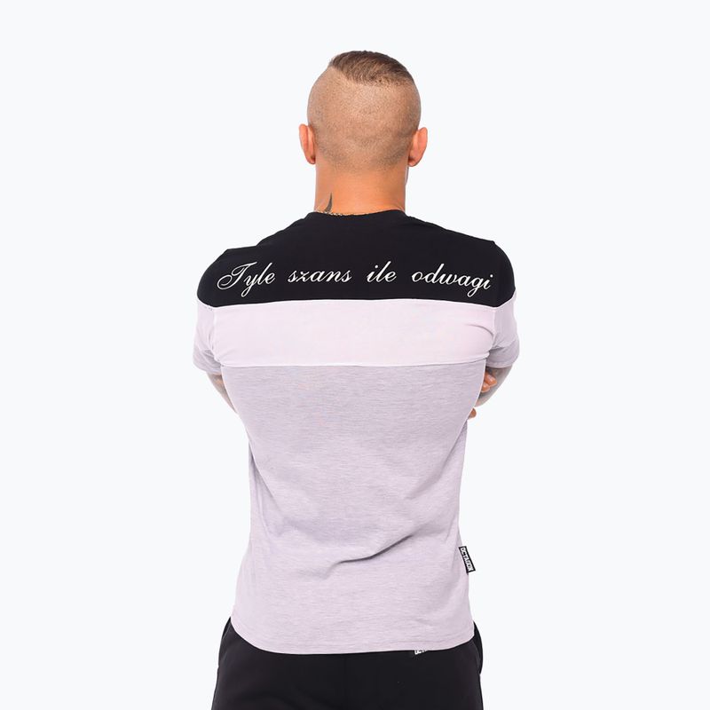 Men's T-shirt Octagon As Many Chances As Courage black/white/grey 2