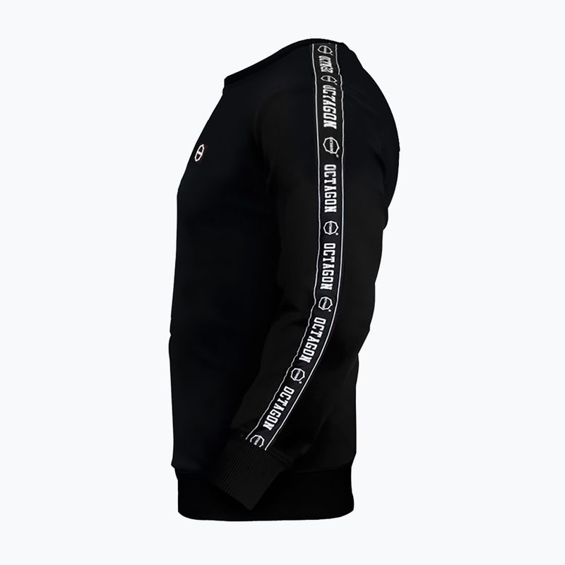 Men's Octagon Stripe sweatshirt black 2