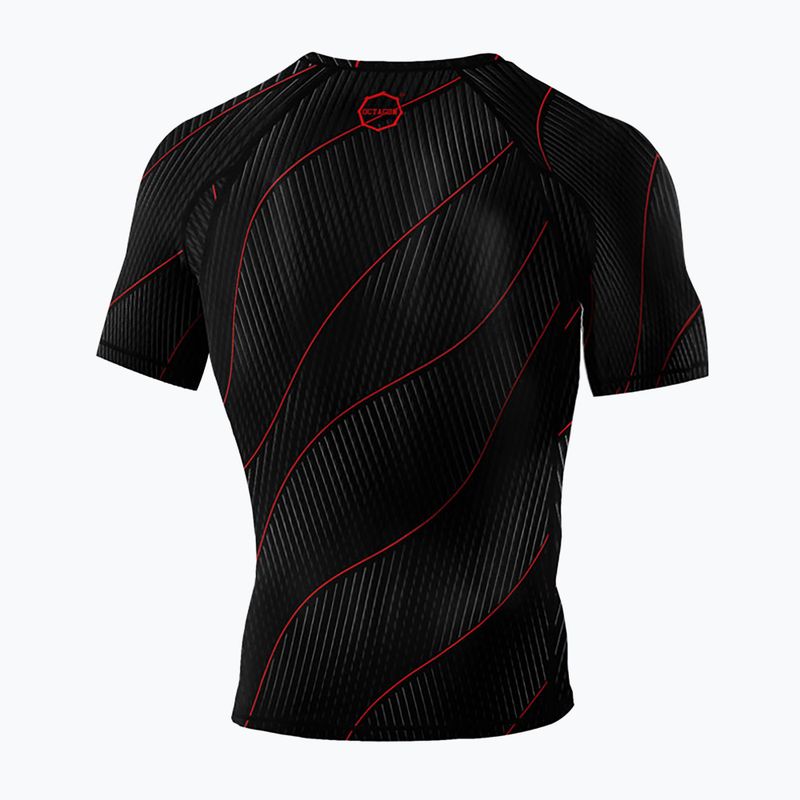 Octagon Voyager men's rashguard red 6