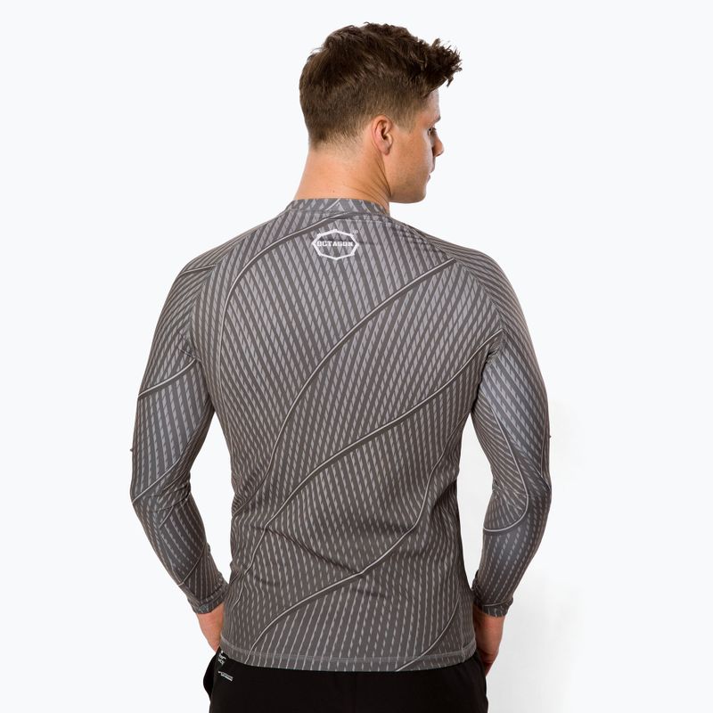 Octagon Voyager men's long sleeve rashguard grey 3