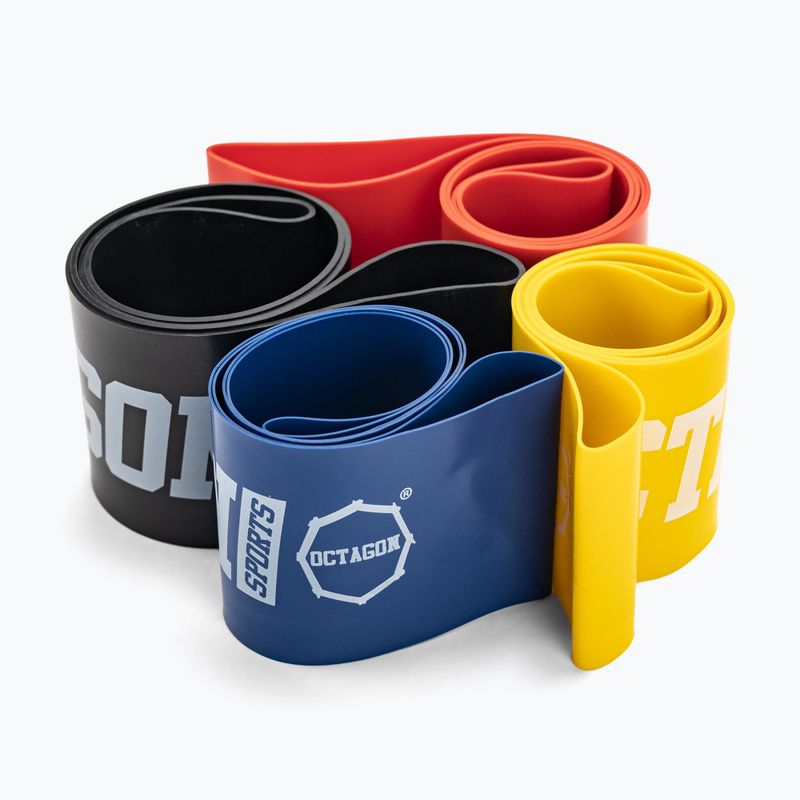 Octagon Mini Band coloured resistance band set 2