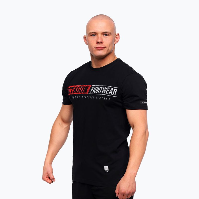 Octagon Division Clothes men's t-shirt black 3