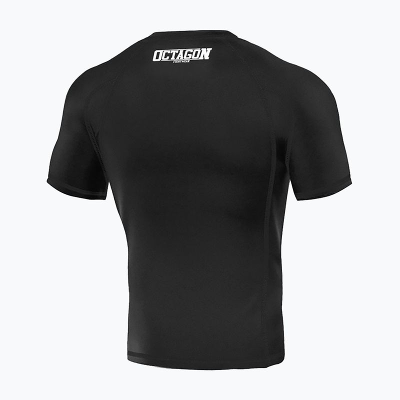 Octagon Premium Fight Wear men's Rashguard black 2